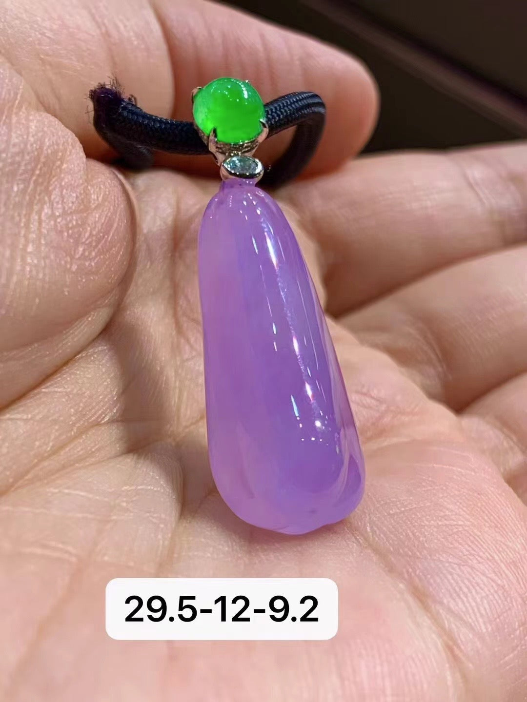 紫罗兰福瓜吊坠