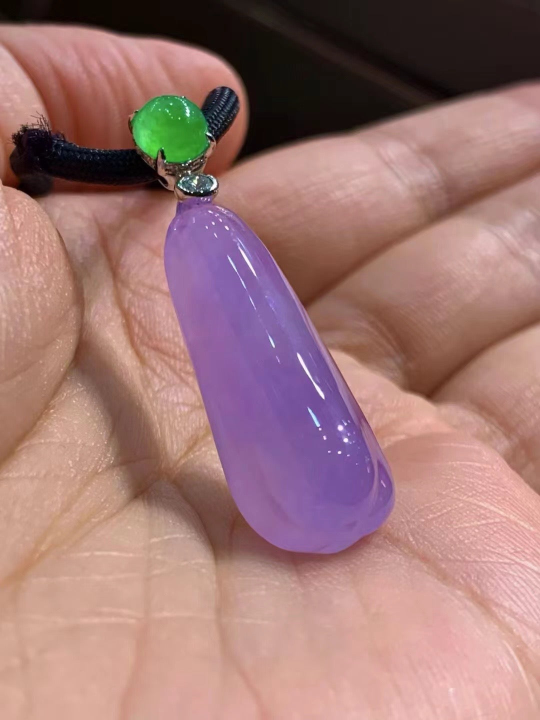 紫罗兰福瓜吊坠