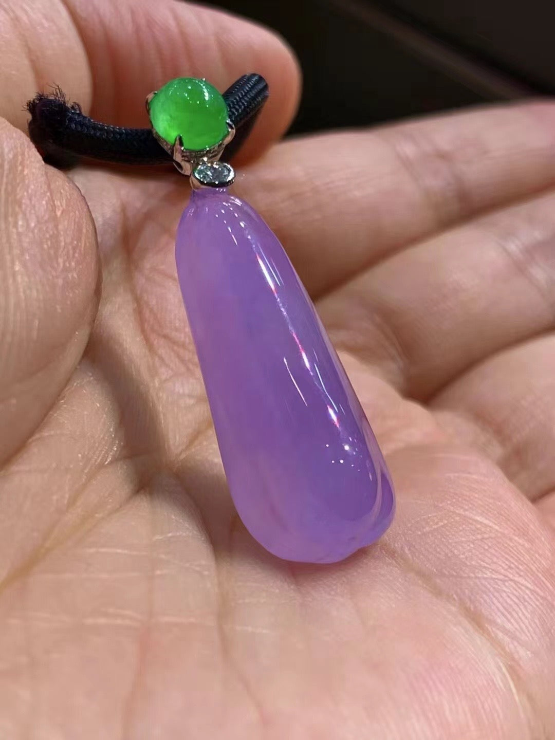 紫罗兰福瓜吊坠